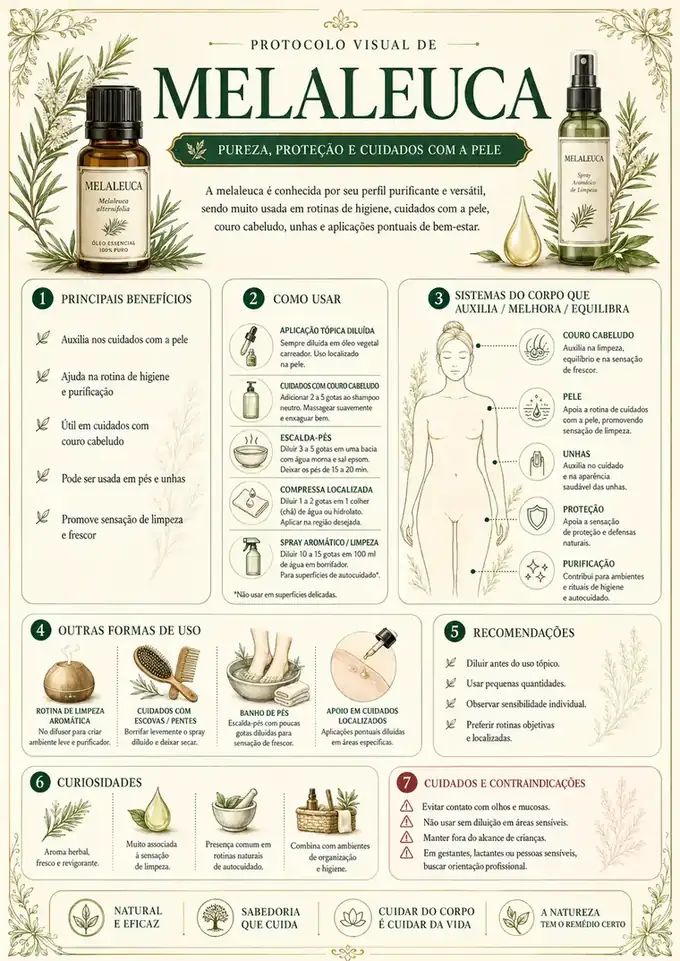 Protocolo Visual de Melaleuca