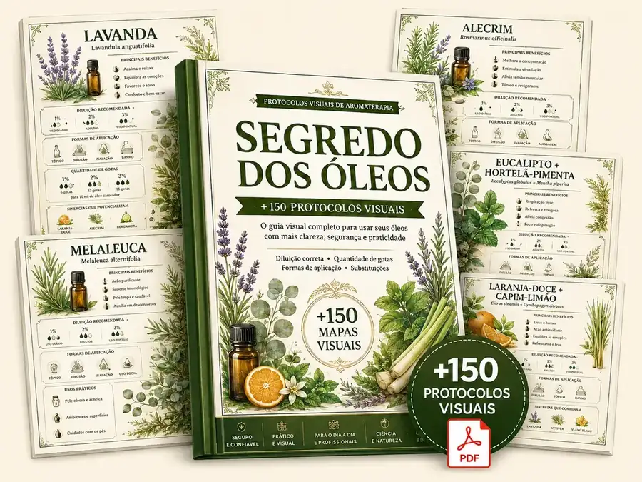 Visualização completa do sistema Segredo dos Óleos